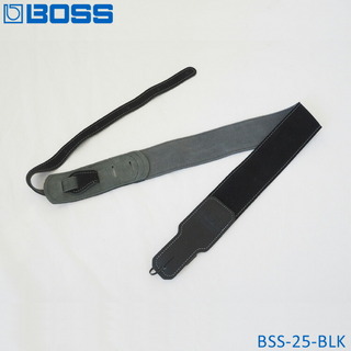 BOSSギターストラップ BSS-25-BLK ボス ブラック
