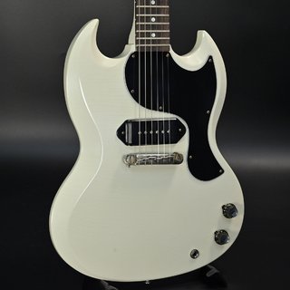 Gibson Custom Shop Murphy Lab 1963 SG Junior Lightning Bar Ultra Light Aged Polaris White 【名古屋栄店】