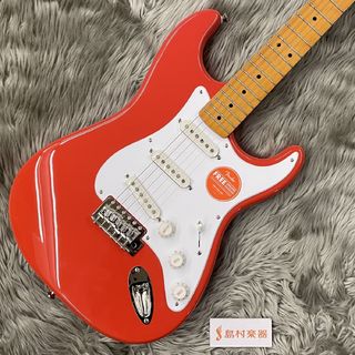 Squier by Fender Classic Vibe ’50s Stratocaster Maple Fingerboard Fiesta Red ストラトキャスター