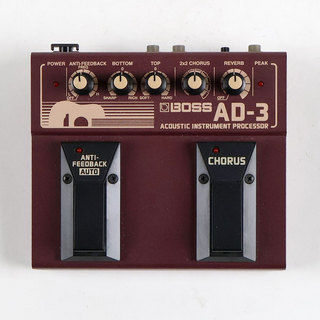 BOSS 【中古】アコースティックプロセッサー BOSS AD-3 ACOUSTIC INSTRUMENT PROCESSOR ボス ギターエフェクター