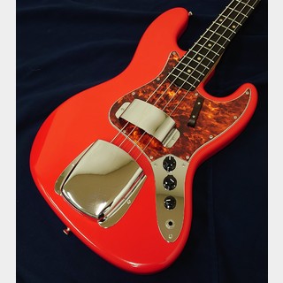 Wood Custom Guitarsvibe 62 JB type Fiesta Red with evertone pickup