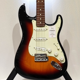 FenderMade in Japan Hybrid II Stratocaster Rosewood Fingerboard 3-Color Sunburst