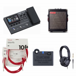 BOSS GX-10 Guitar Effects Processor ボス GX10 マルチエフェクター [BT-DUAL + Spark MINI Pearl 同時購入セッ