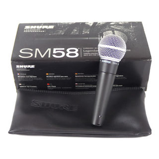 Shure 【中古】 マイク ダイナミックマイク ボーカル用 SHURE SM58 シュアー 58 ゴッパ シュア