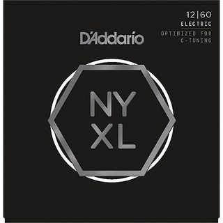 D'Addario NYXL Series Electric Guitar Strings [NYXL1260 Extra Heavy, 12-60]