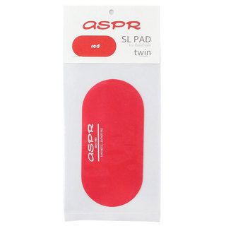 ASPR（アサプラ）SL-PAD twin red ツインペダル用 バスドラムインパクトパッド 赤