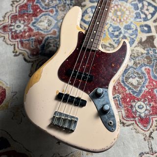 Fender Flea Jazz Bass Road Worn Faded Shell Pink