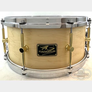 canopus Oil Finished Maple Snare Drum 14"×6.5"[MO-1465]