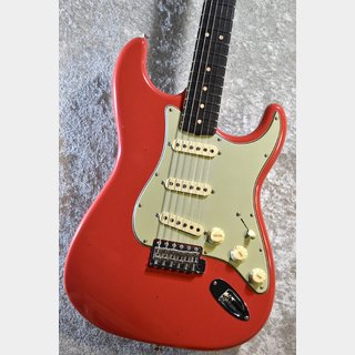 Fender Custom Shop1963 Stratocaster J.Relic CC Hardware Aged Fiesta Red CZ578699【軽量3.48kg、漆黒指板】