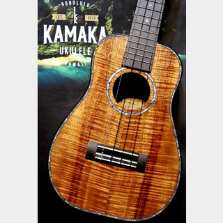 Kamaka 【ケアセットプレゼント!!】HB-2D2 #210012【大変美しい1本】【コンサートロングネック】【池袋店在庫品】