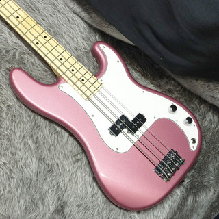 Fender Made In Japan Hybrid II Precision Bass MN Burgundy Mist Metallic with Matching Head