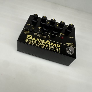 TECH21 SANSAMP BASS DRIVER DI V2 ベース用プリアンプ ダイレクトボックス DI【長期展示品特価！￥52,593→￥44,8