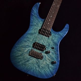T's GuitarsDST-Pro24 Custom 5A Waterfall Burl Maple Rosewood Neck Blue Burst【現品画像】【3.42kg】