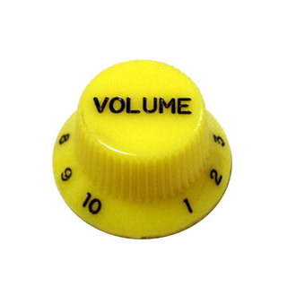 MontreuxStrat Volume Knob Inch Yellow No.8795 ギターパーツ