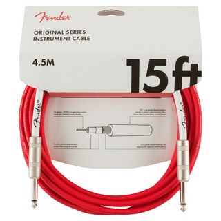 FenderOriginal Series Instrument Cable FRD ギターケーブルシールド 約4.5m【池袋店】