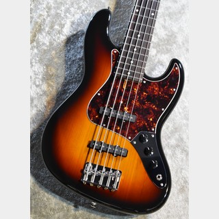 FUJIGEN(FGN)NJB100RALV-3TS- 5弦  #F240522   3Tone Sunburst【4.52kg】【日本製 Neo Classicシリーズ】