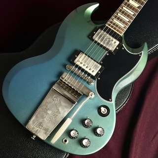Gibson 1964 SG Standard Maestro Vibrola Vintage Gloss Antique Pelham Blue【現物画像】