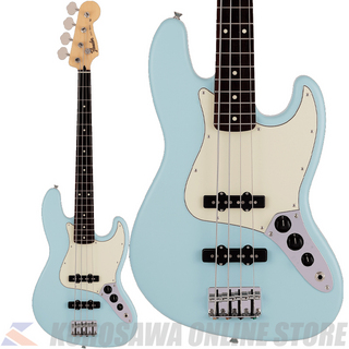 FenderMade in Japan Junior Collection Jazz Bass Rosewood Satin Daphne Blue