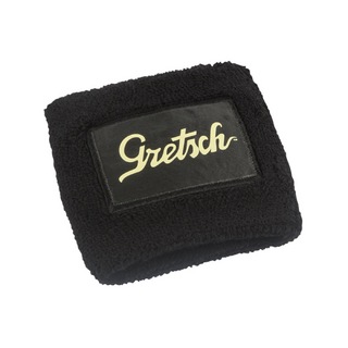 Gretschグレッチ Script Logo Wristband Black リストバンド