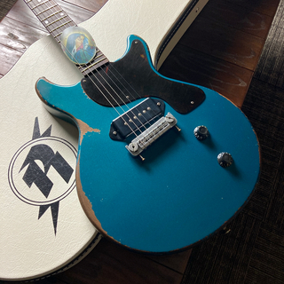 Rock'n Roll Relics Thunders DC Aged Ocean Turquoise w/Badass Bridge