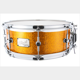 canopus Birch Snare Drum 5.5x14 Gold Spkl