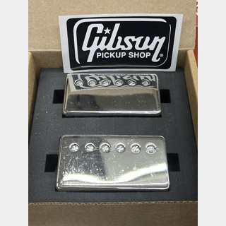 Gibson Custombucker (Matched Set, Double Black, True Historic Nickel Covers)