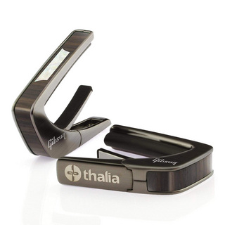 Thalia Capo Gibson License Model / Trapezoid Indian Rosewood / Black Chrome 【大注目!!ハイエンドカポタスト】