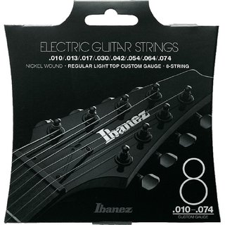 Ibanez IEGS81 Light Top Custom Gauge 8 Strings エレクトリックギター弦 8弦 .010～.074【WEBSHOP】