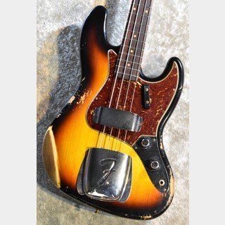 Fender Custom Shop 1961 Jazz Bass Heavy Relic -Bleached 3 Tone Sunburst- #CZ581804【軽量3.87kg】