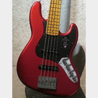 Fender 【試奏動画】American Ultra II Jazz Bass V -Sinister Red- #US24014273【4.57kg】【5弦】