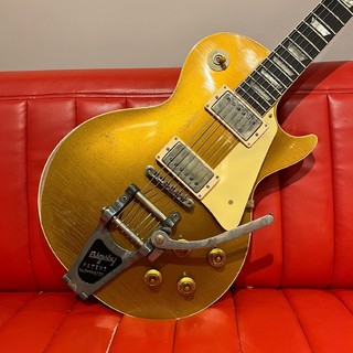Gibson Custom Shop Murphy Lab 1957 Les Paul STD w/Bigsby Heavy Aged Gold Top Dark Back【御茶ノ水FINEST_GUITARS】