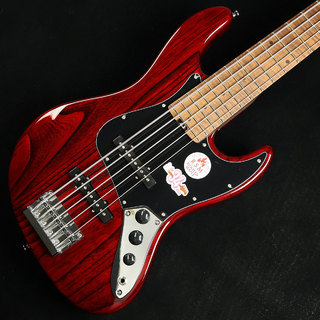 Bacchus WL5-ASH/RSM See Through Red　S/N： 【5弦】【ローステッドメイプル】 【未展示品】