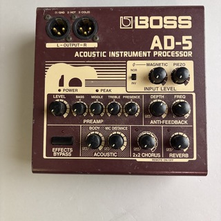 BOSS AD-5 Acoustic Instrument Processor