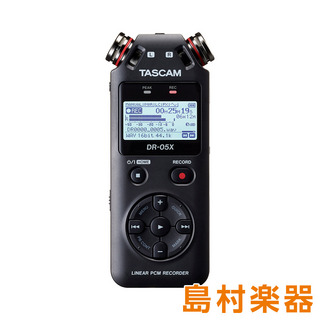 TascamDR-05X ハンディーレコーダー USBオーディオインターフェイス