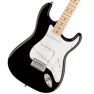 Squier by Fender Affinity Series Stratocaster Maple Fingerboard White Pickguard Black