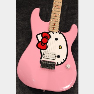 Squier by Fender 【りんご11個分の重さ】Limited Edition Hello Kitty Stratocaster 【3.29㎏】【ハローキティ】