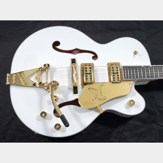 GretschG6136TG Players Edition Falcon Hollow Body with String-Thru Bigsby and Gold Hardware 2023 (White)