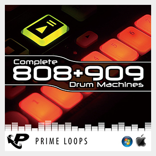 PRIME LOOPS COMPLETE 808 & 909 DRUM MACHINES