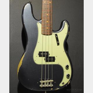 Fender Custom Shop MBS 1963 Precision Bass Relic/Closet Classic Hardware -Darker Lake Placid Blue- by Levi Perry