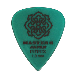 MASTER 8 JAPAN INFINIX Hard Polish w/Rubber Grip Teardrop 1.00mm IFHPR-TD100 1枚 ピック マスターエイト 【WEBSHOP】