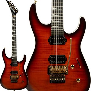 Jackson 【2025年1月中旬以降入荷予定】 MJ Series Dinky DK Flame Maple (Amber Burst/Ebony)