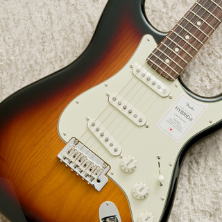 Fender Made in Japan Hybrid II Stratocaster Rosewood Fingerboard -3-Color Sunburst-【#JD24014658】