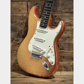 John Cruz Custom Guitars 【新同品中古】Crossville ST Gold Sparkle over Dakota Red  ≒3.63kg