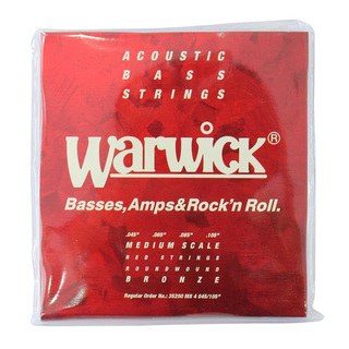 Warwick35200 MS 4 045/105  RED BRONZE Acoustic 4-string Medium scale アコースティックベース弦
