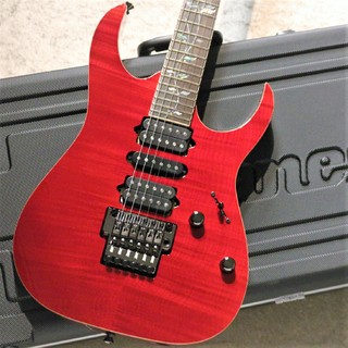 Ibanez j-custom RG8570 -Red Spinel- F2303527【4.09kg】【ワイルドなトップ&リボン杢バック!】