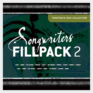 TOONTRACK DRUM MIDI - SONGWRITERS FILLPACK 2