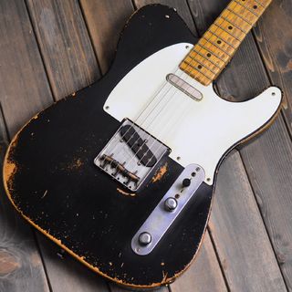 Nacho Guitars 1950-52 Whiteguard Medium Aging/C neck Black