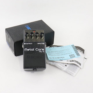 BOSS 【中古】メタルコア エフェクター BOSS ML-2 Metal Core ハイゲイン ディストーション エフェクター