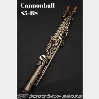CannonBall S5-BS【新品】【キャノンボール】【ソプラノサックス】【管楽器専門店】【お茶の水サックスフロア】