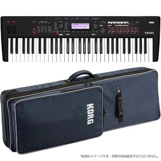 KORG KROSS2-61-MB 専用ケース OUTLET セット ◆【1台限定B級特価】【ローン分割手数料0%(12回迄)】